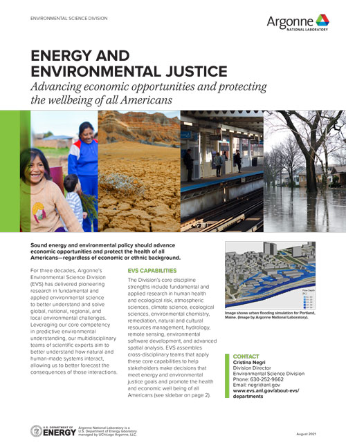 environmental justice fact sheet