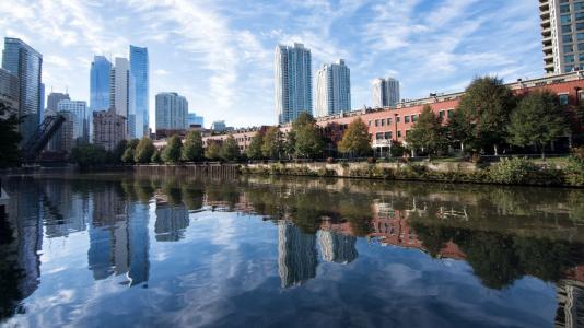 The Chicago River and connecting waterways are driving a resurgence in recreational activity and economic development. Now a new study takes a deeper dive below the surface to assess the positive impacts MWRD water quality enhancements are making.