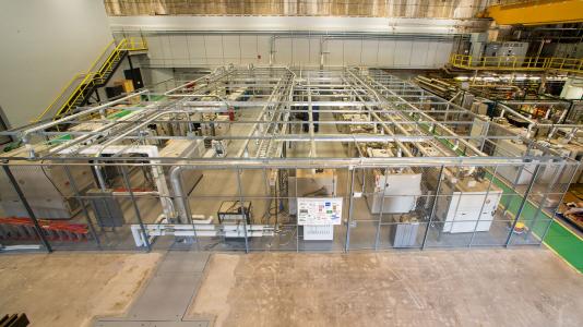 Test facility for evaluation of battery performance and life at Argonne National Laboratory.