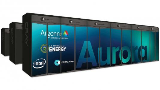 The Aurora supercomputer is slated for delivery in 2021. (Image by Argonne National Laboratory.)